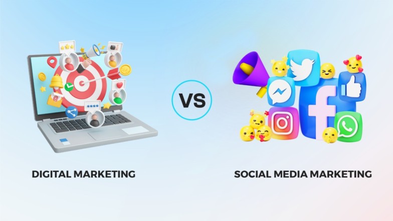 8 Key Differences: Digital Marketing Vs Social Media Marketing